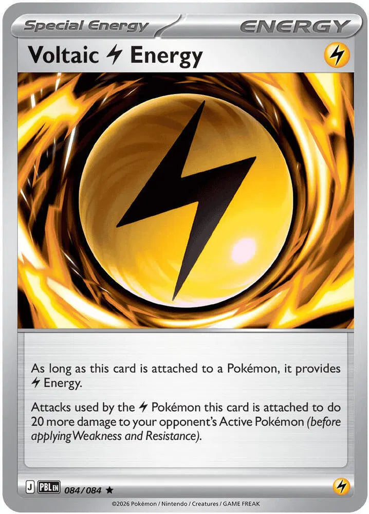 Voltaic Lightning Energy 084/084 · Holofoil (Pitch Black)