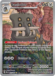 Bastiodon Pitch Black Illustration Rare 093/084