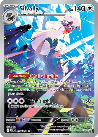 Silvally - 095/084 - ME05: Pitch Black (PBL)