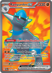 Rampardos ex 100/084 · Holofoil (Pitch Black)