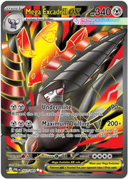 2026 Mega Evolutions Pitch Black Mega Excadrill EX 103/084 - Ultra Rare