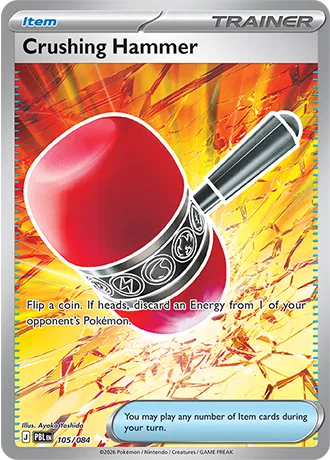Crushing Hammer 105/084 · Holofoil (Pitch Black)