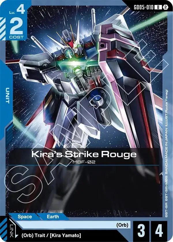 Kira's Strike Rouge GD05-010 · Normal (Freedom Ascension)