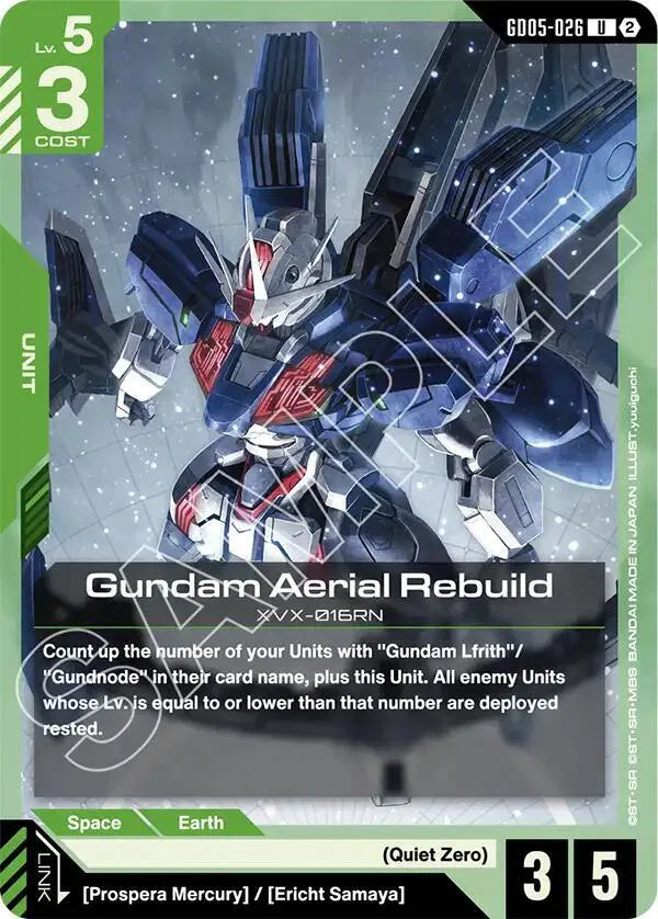 Gundam Aerial Rebuild GD05-026 · Normal (Freedom Ascension)
