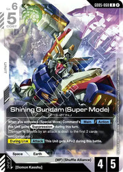 Shining Gundam (Super Mode) GD05-068 · Holofoil (Freedom Ascension)