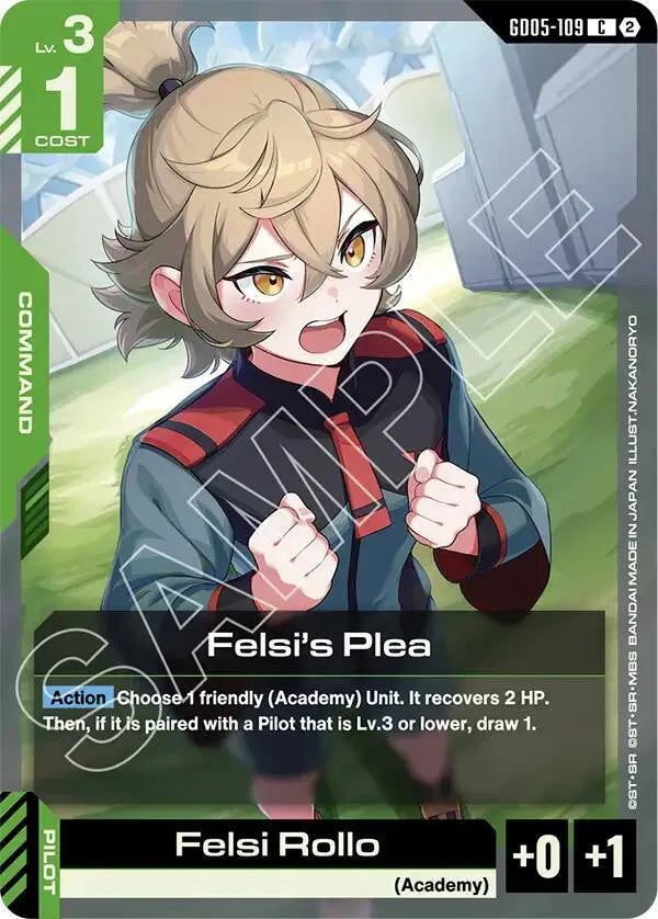 Felsi's Plea GD05-109 · Normal (Freedom Ascension)