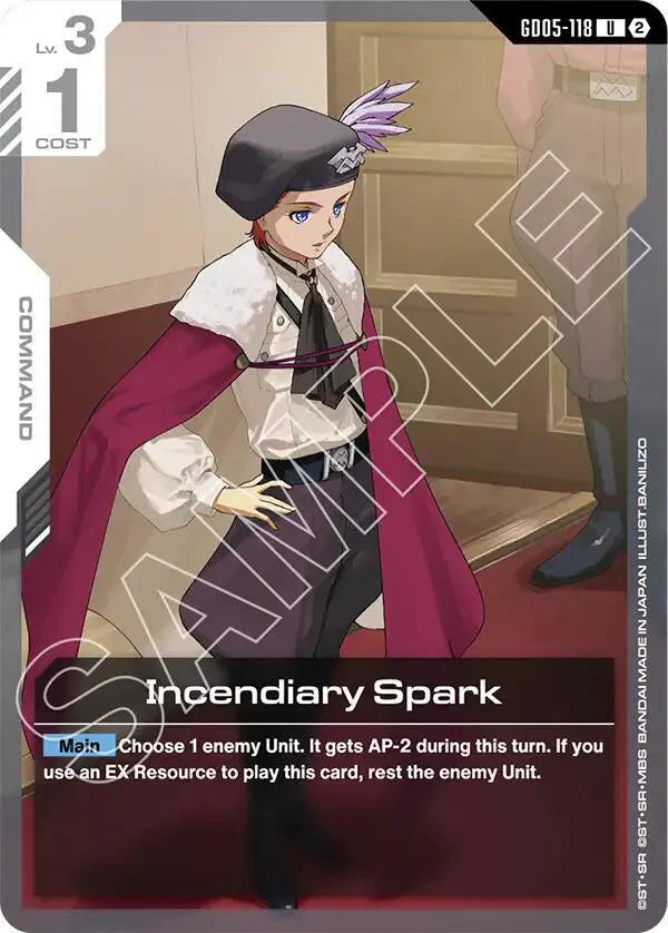 Incendiary Spark GD05-118 · Normal (Freedom Ascension)