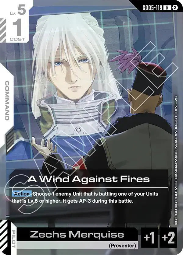 A Wind Against Fires GD05-119 · Holofoil (Freedom Ascension)
