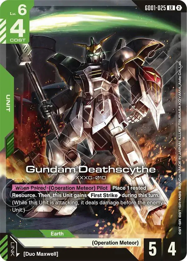 Gundam Deathscythe GD01-025 · Normal (Deck Build Box Freedom Ascension)