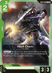 Rick Dom GD01-030 · Normal (Deck Build Box Freedom Ascension)