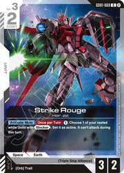 Strike Rouge GD01-069 · Normal (Deck Build Box Freedom Ascension)