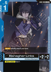 Banagher Links GD01-088 · Normal (Deck Build Box Freedom Ascension)