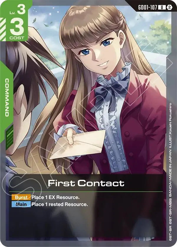 First Contact GD01-107 · Normal (Deck Build Box Freedom Ascension)