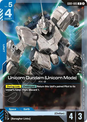 Unicorn Gundam (Unicorn Mode) GD01-005 · Normal (Deck Build Box Freedom Ascension)