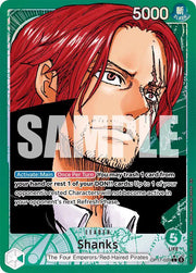 Shanks (Alternate Art) OP17-020 (The World's Strongest Warriors)