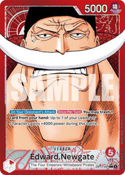 Edward.Newgate (Alternate Art) OP17-001 (The World's Strongest Warriors)