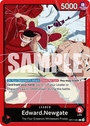 Edward.Newgate OP17-001 (The World's Strongest Warriors)