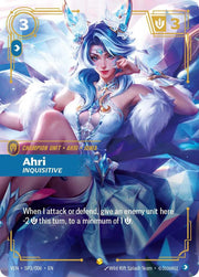 Ahri, Inquisitive SP3/006 · Foil (Vendetta)