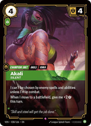 Akali, Silent 038/166 (Vendetta)