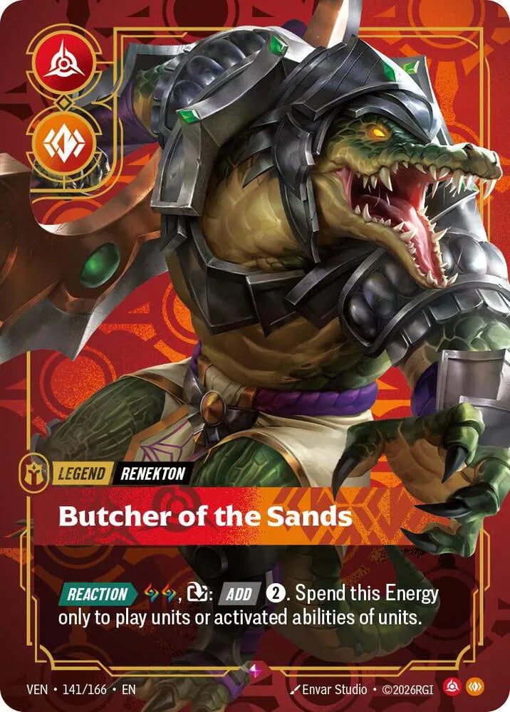 Renekton - Butcher of the Sands 141/166 (Vendetta)