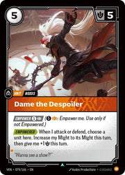 Dame the Despoiler 079/166 · Normal (Vendetta)
