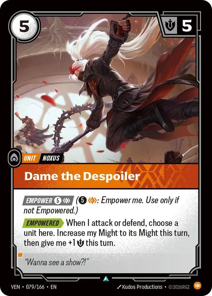 Dame the Despoiler 079/166 · Normal (Vendetta)