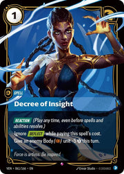 Decree of Insight 061/166 · Foil (Vendetta)