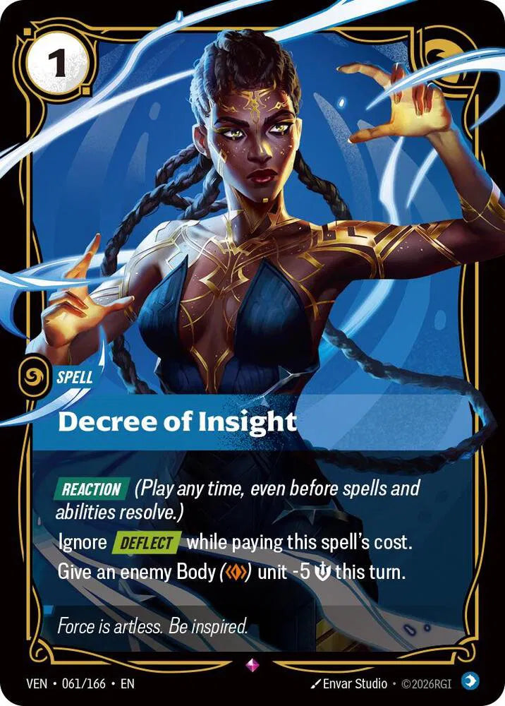 Decree of Insight 061/166 · Foil (Vendetta)