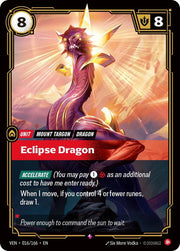 Eclipse Dragon 016/166 · Foil (Vendetta)