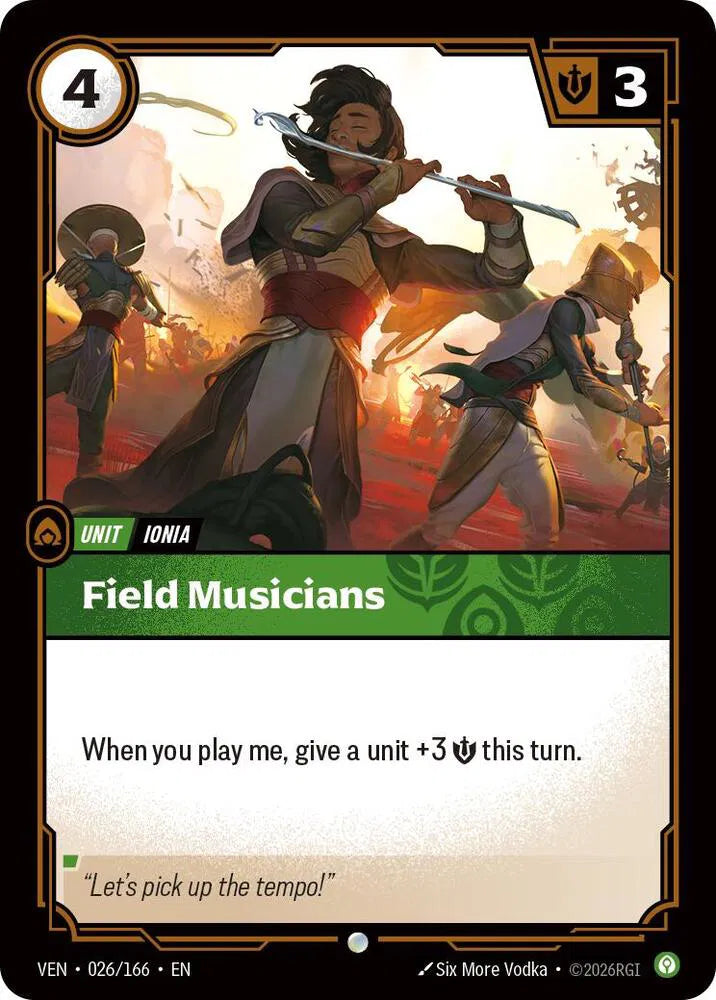 Field Musicians 026/166 · Foil (Vendetta)