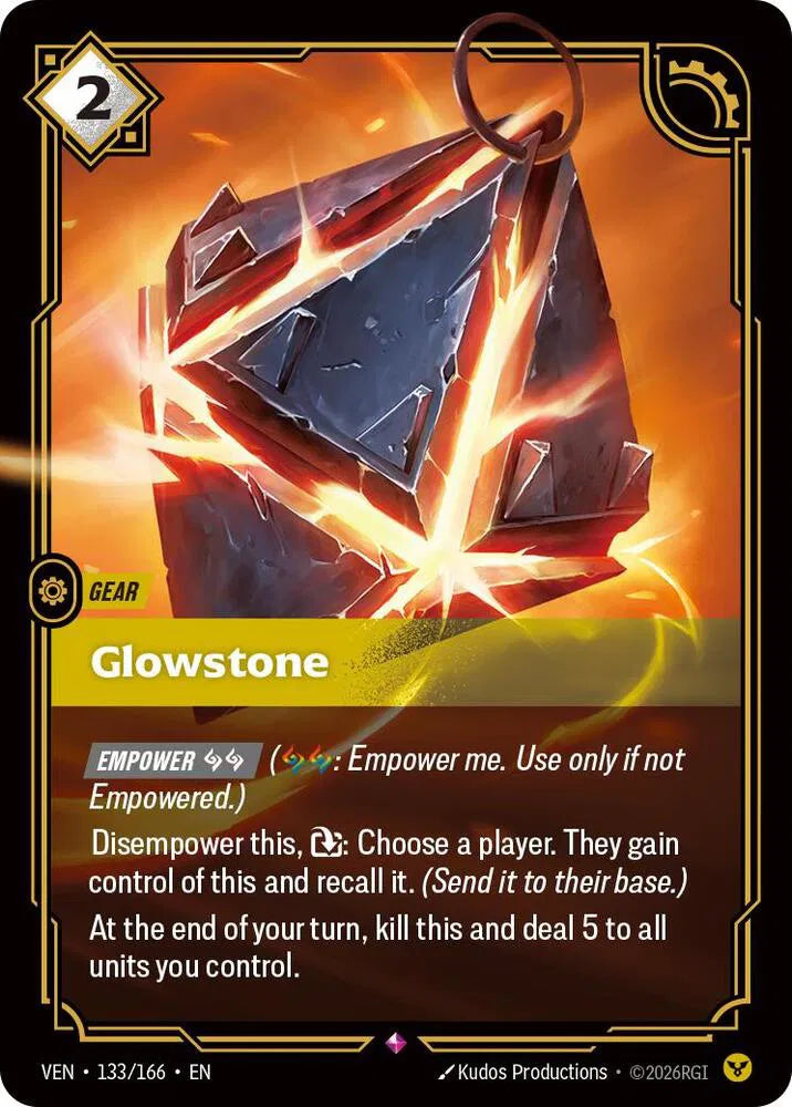Glowstone 133/166 · Foil (Vendetta)