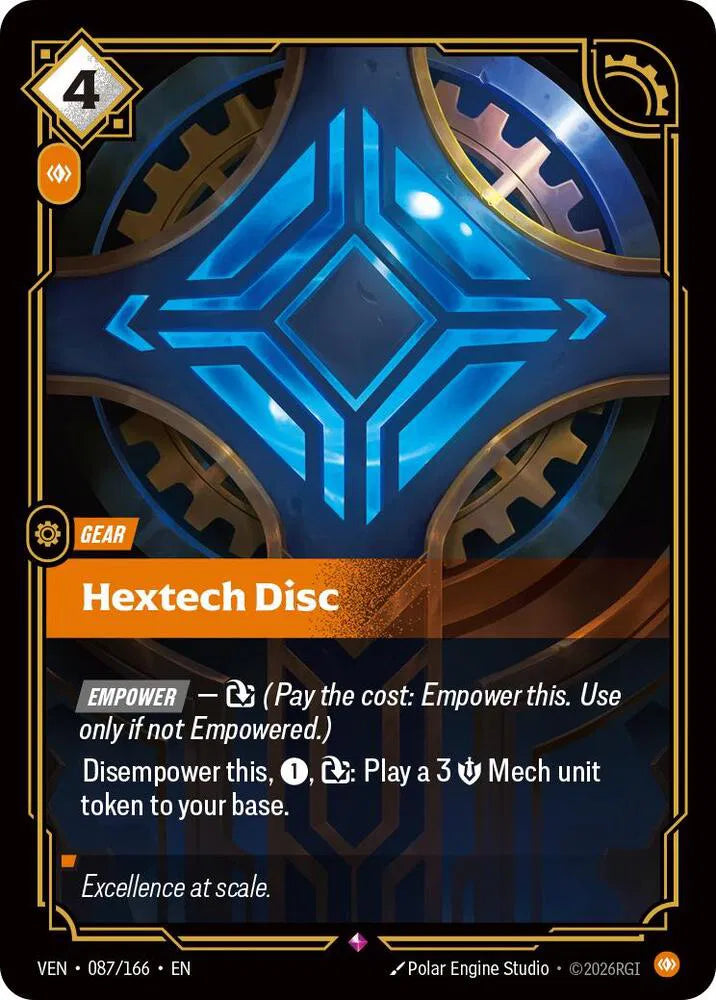 Hextech Disc 087/166 · Foil (Vendetta)