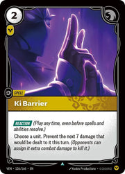 Ki Barrier 126/166 · Foil (Vendetta)