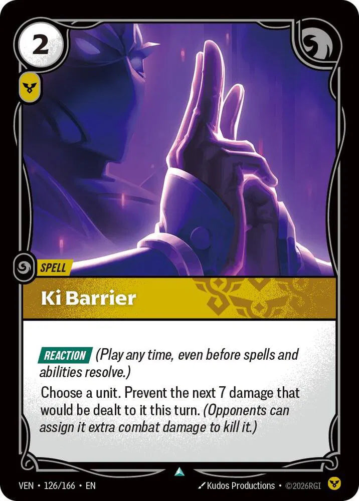 Ki Barrier 126/166 · Foil (Vendetta)