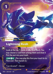 Lightning Rush 156/166 (Vendetta)