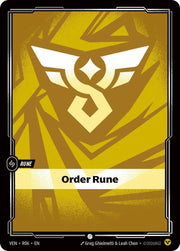 Order Rune R06 · Foil (Vendetta)