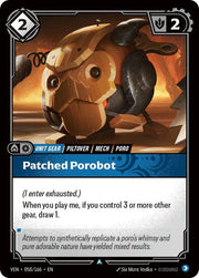 Patched Porobot 058/166 · Foil (Vendetta)