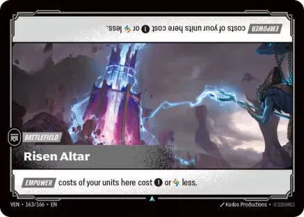Risen Altar 163/166 · Foil (Vendetta)