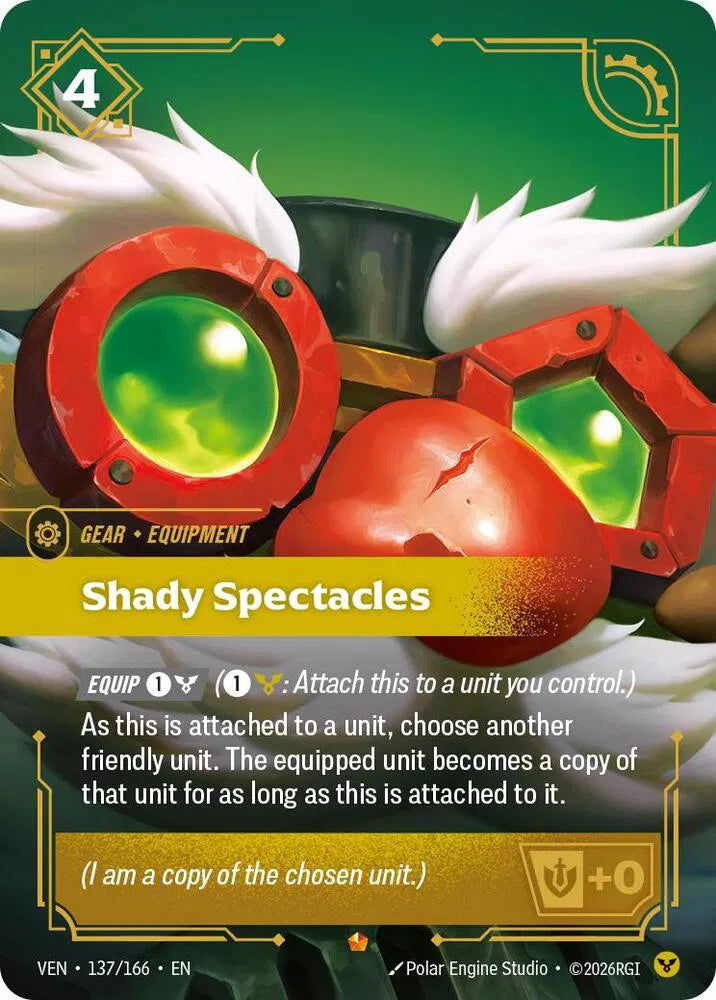 Shady Spectacles 137/166 · Foil (Vendetta)