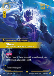 Shen, Leader of the Kinkou Order (Alternate Art) 138a/166 (Vendetta)