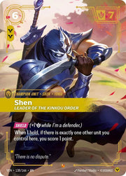 Shen, Leader of the Kinkou Order 138/166 (Vendetta)