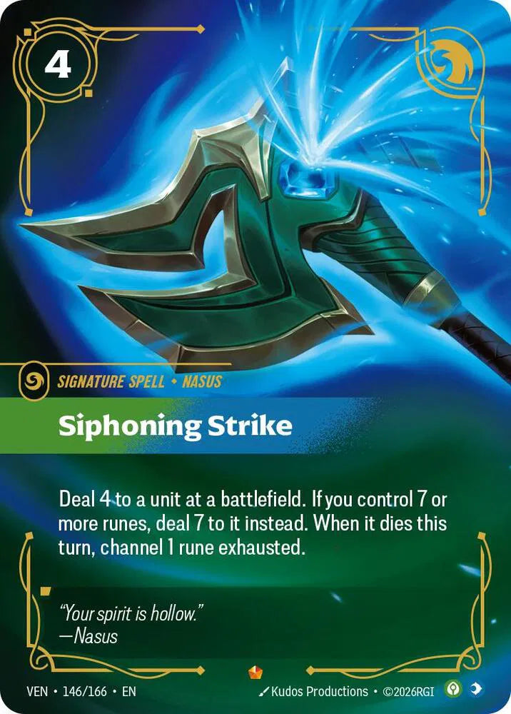Siphoning Strike 146/166 (Vendetta)