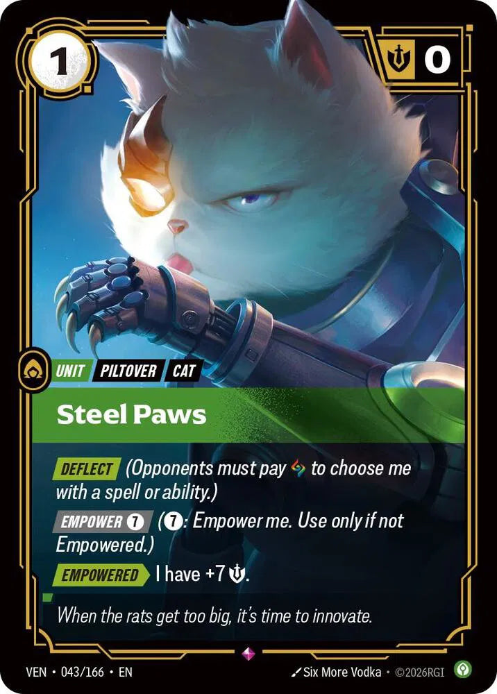 Steel Paws 043/166 · Foil (Vendetta)