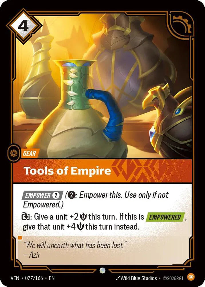 Tools of Empire 077/166 · Foil (Vendetta)