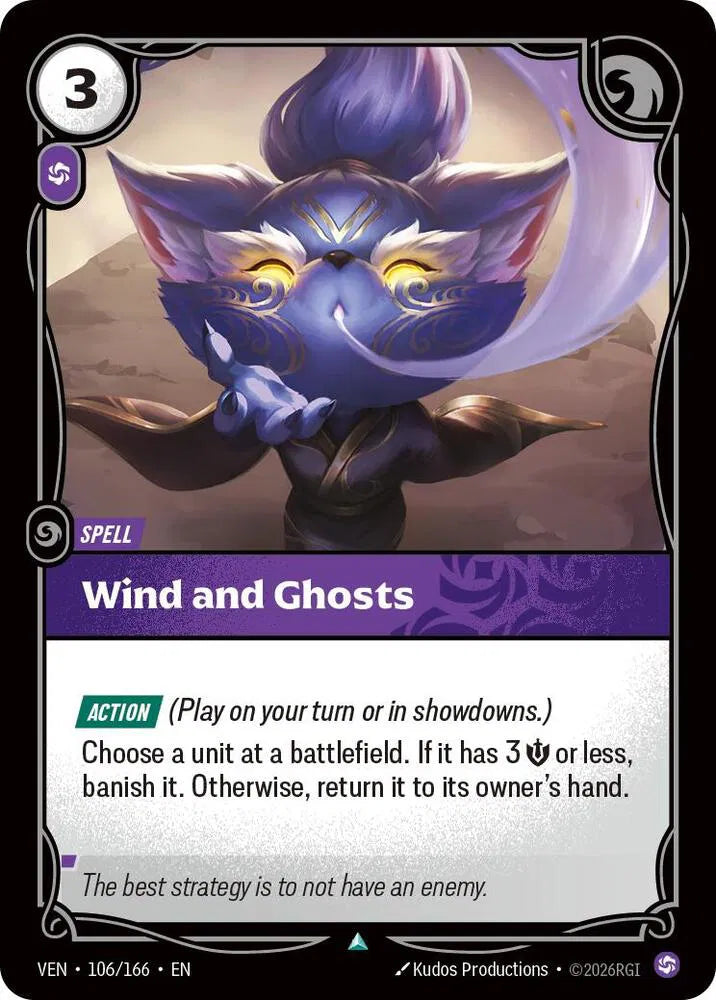 Wind and Ghosts 106/166 · Foil (Vendetta)