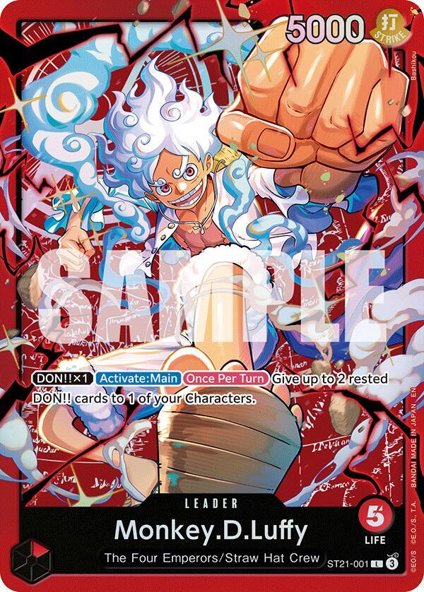 Monkey.D.Luffy (ST21-001) (Starter Deck 31: RED Monkey.D.Luffy)