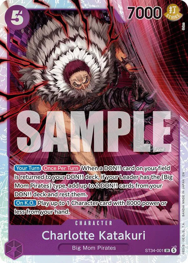 Charlotte Katakuri (ST34-001) (Starter Deck 34: PURPLE Charlotte Katakuri)