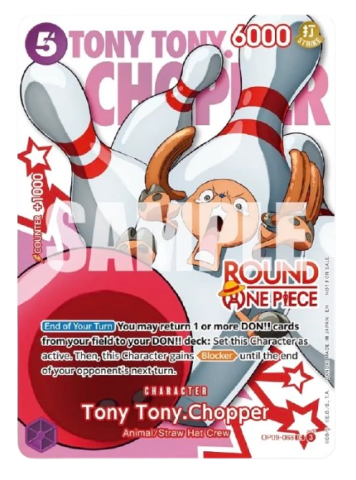 Tony Tony.Chopper (Round 1 Promo) OP09-068 (One Piece Promotion Cards)