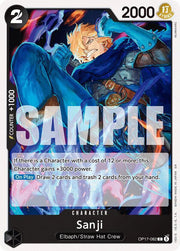 Sanji OP17-082 (The World's Strongest Warriors)