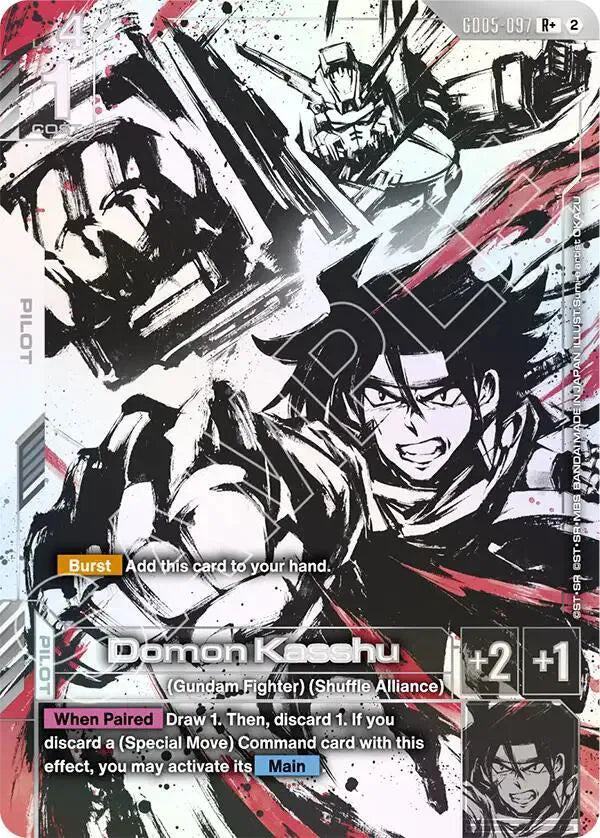 Domon Kasshu (R+) GD05-097 (Freedom Ascension)